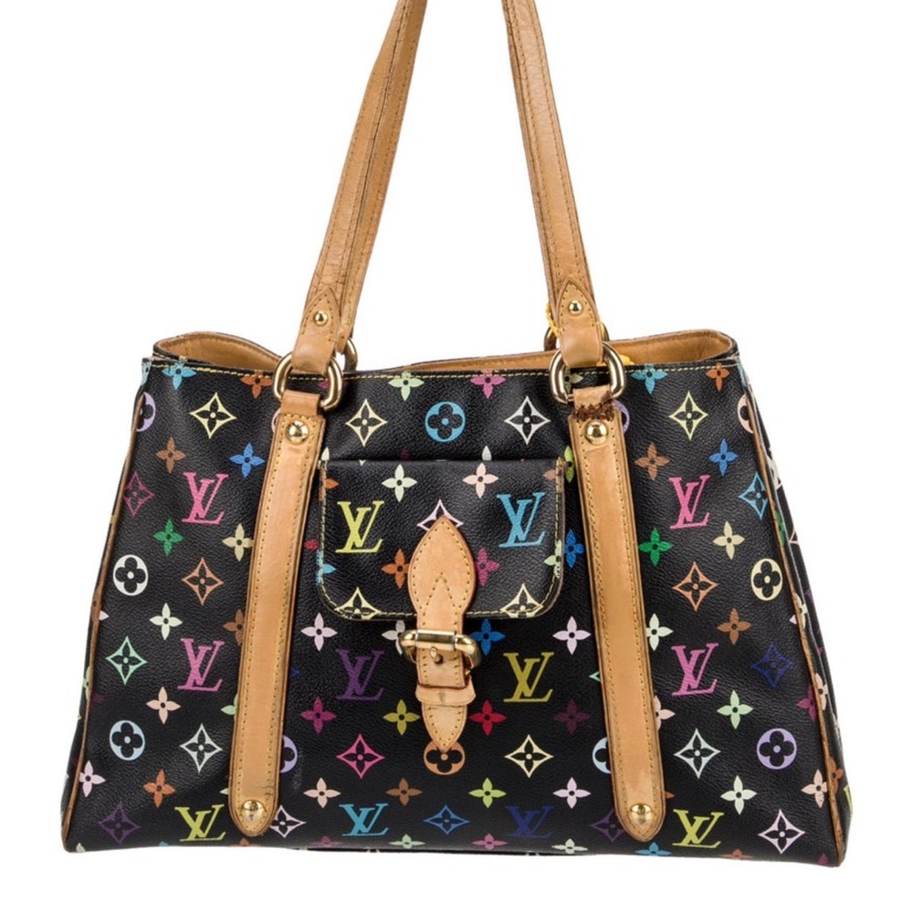 Louis Vuitton Black Tote Bag